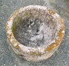 Pilón de piedra caliza redondo 53 cm.