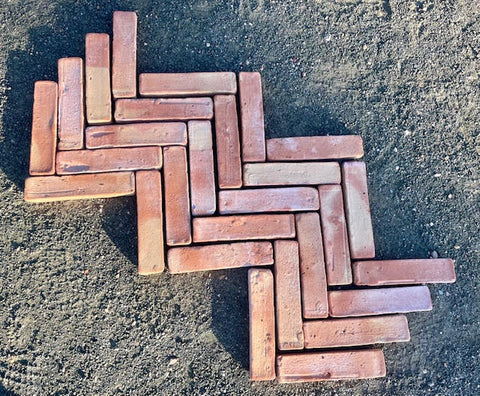 Ladrillo de barro 25 x 6 x 3 cm