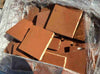 Suelo de barro 15 x 15 cm.