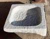 Lavabo de mármol antiguo.