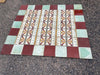 Alfombra baldosa hidráulica 1,40 x 1,60 metros.