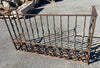 Juego de balcones de hierro.
