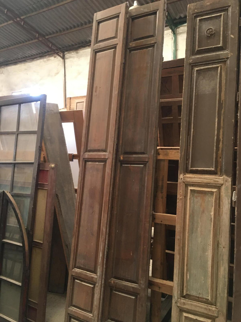 Contraventanas de madera recuperadas- –