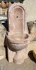 Fuente de piedra de pared.