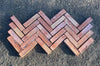 Ladrillo de barro 25 x 6 x 3 cm.