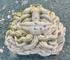 Mascaron de piedra.