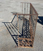 Juego de balcones de hierro.