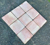 Suelos de barro artesanal 25 x 25 x 2 cm.