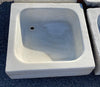 Lavabo de mármol antiguo.