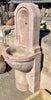 Fuente de piedra de pared.