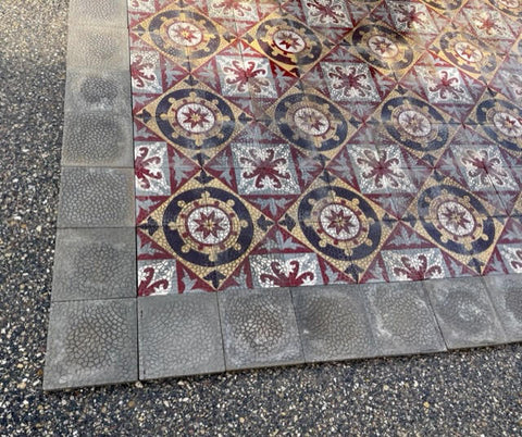 Alfombra baldosa hidráulica 2 x 2,40 metros