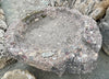 Base de piedra de molino.