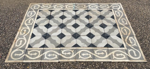 Alfombra baldosa hidráulica 1,20 x 1,60