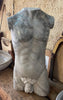 Busto masculino de mármol de Carrara Calacatta.