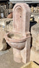 Fuente de piedra de pared.