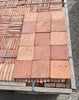 Suelos de barro rojizo 10 x 10 cm.