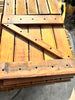 Tarima de madera tropical.