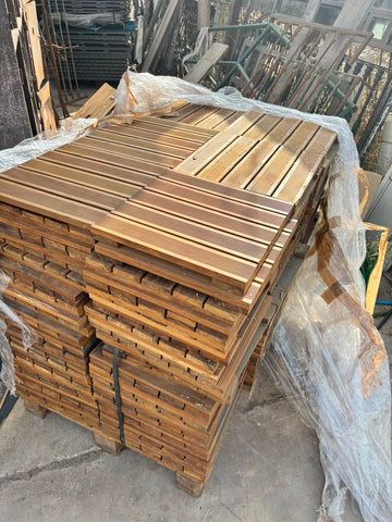 Tarima de madera tropical
