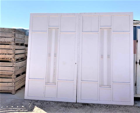 Puerta de chapa de hierro