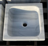 Lavabo de mármol 40 x 40 cm.