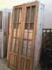 Puertas cristaleras de madera antiguas.