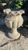 Copas de jardín de granito.