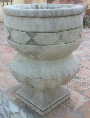 Pareja copas de piedra