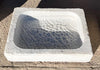 Lavabo de mármol antiguo.
