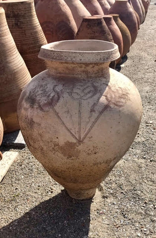 Tinaja de barro de 85 cm x 55 cm