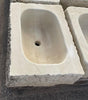 Lavabos de piedra.