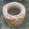 Pilón de piedra caliza redondo 38 cm