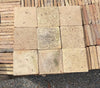 Suelos de barro clarito 10 x 10 cm.