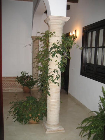 Columnas de barro