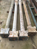 Columnas de hierro de fundición antiguas.