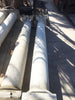Columnas de hormigón recuperadas.