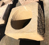 Brocal de pozo piedra caliza amarilla