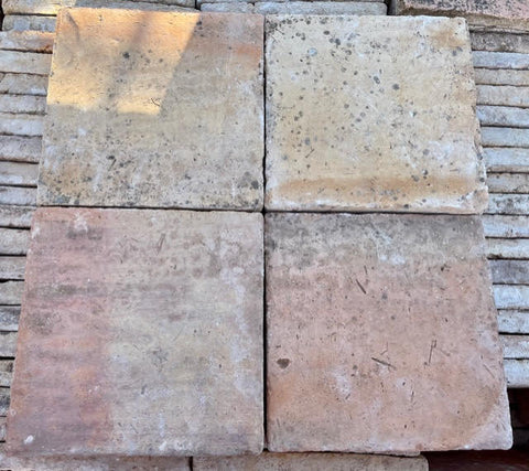 Suelo de barro antiguo 21 x 21 x 2,5 cm