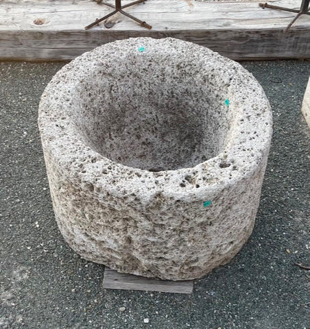 Pilón de piedra redondo 53 cm