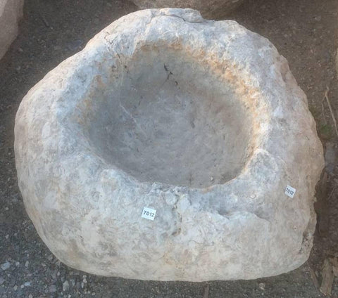 Pila de piedra viva 45 cm x 36 cm