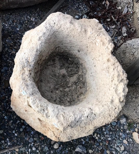 Pila de piedra viva 48 cm x 34 cm