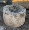 Pilón de piedra redondo 60 cm.