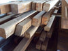 Vigas viejas de madera.