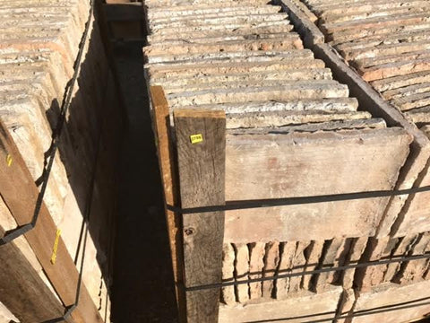 Ladrillo de barro antiguo 35 x 22 x 2,5