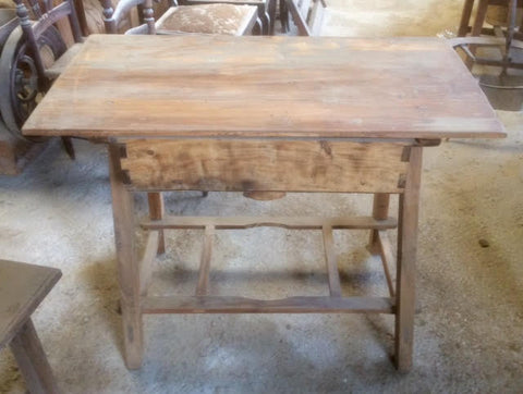 Mesa de cocina antigua 99 x 54 cm