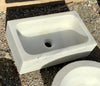 Lavabo de mármol 50 x 30 cm.