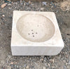 Lavabos de piedra arenisca 32 x 32.