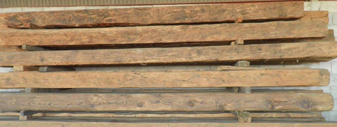 Vigas de madera recuperadas