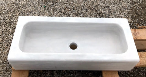 Lavabo de mármol 70 x 30 cm