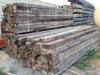 Vigas de madera vieja.