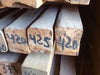 Vigas de madera vieja limpia